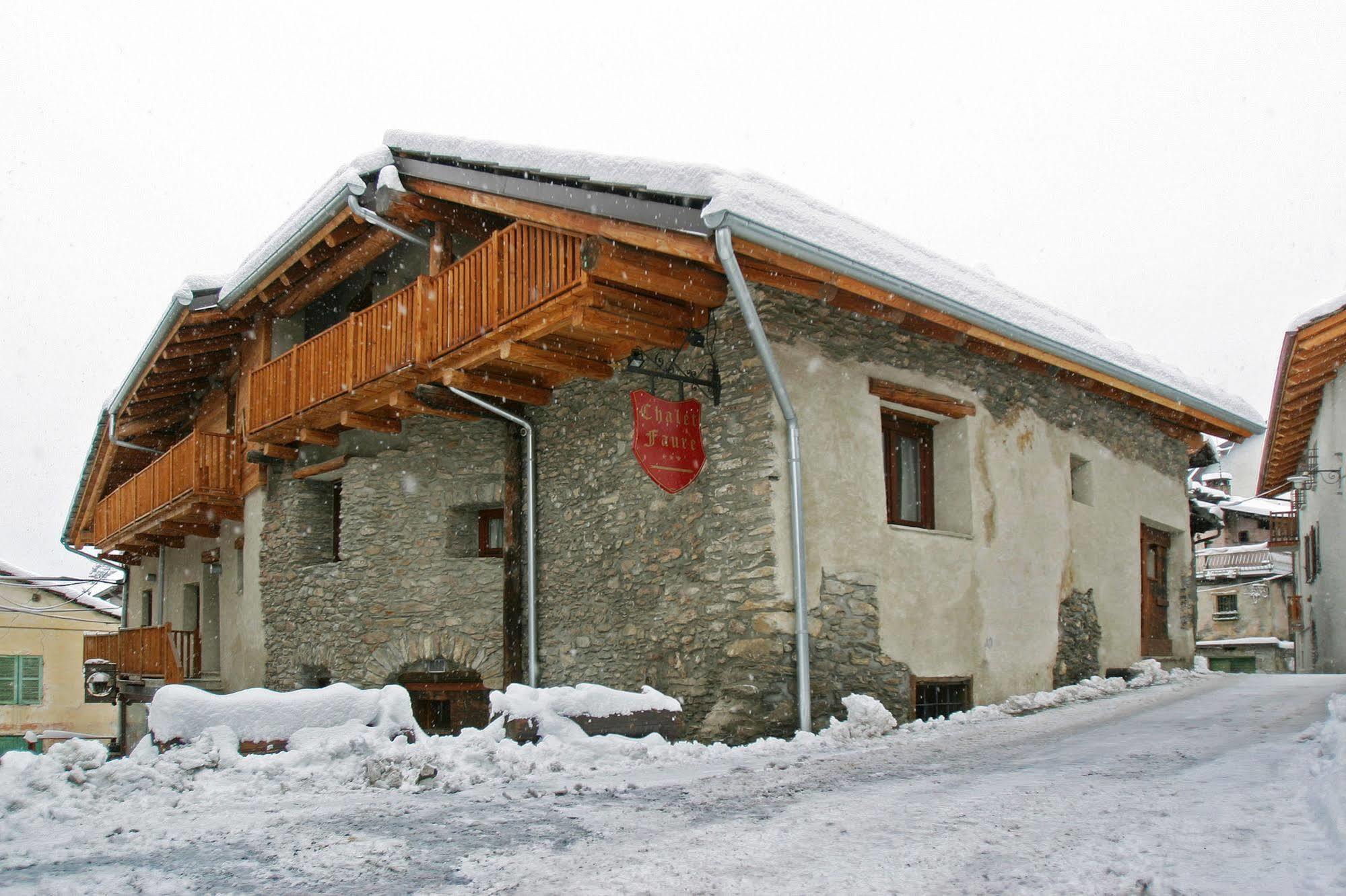 Chalet Faure Oulx Exteriör bild